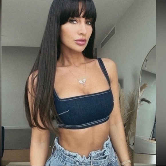 NWT Zara Dark Blue Bra size L - Picture 11 of 11